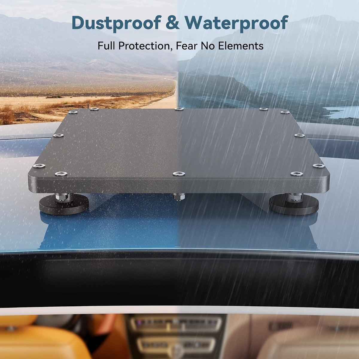 Starlink Mini 4-Magnet Aluminum Roof Mount