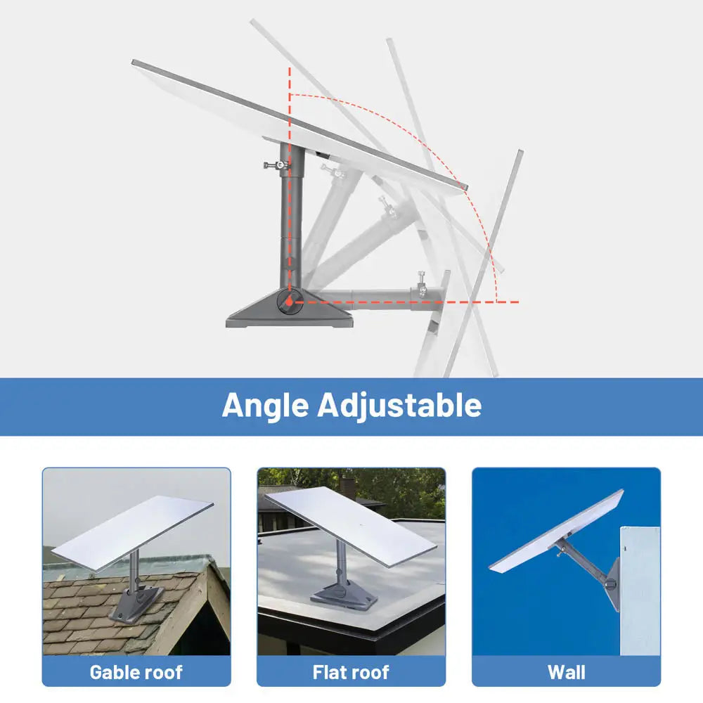 Starlink Gen 3 Pivot Roof Mount for Slanted Roofs