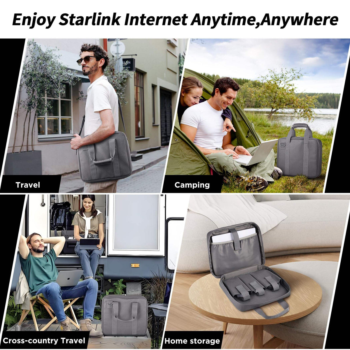 Starlink Mini Carry Bag with Shockproof Protection