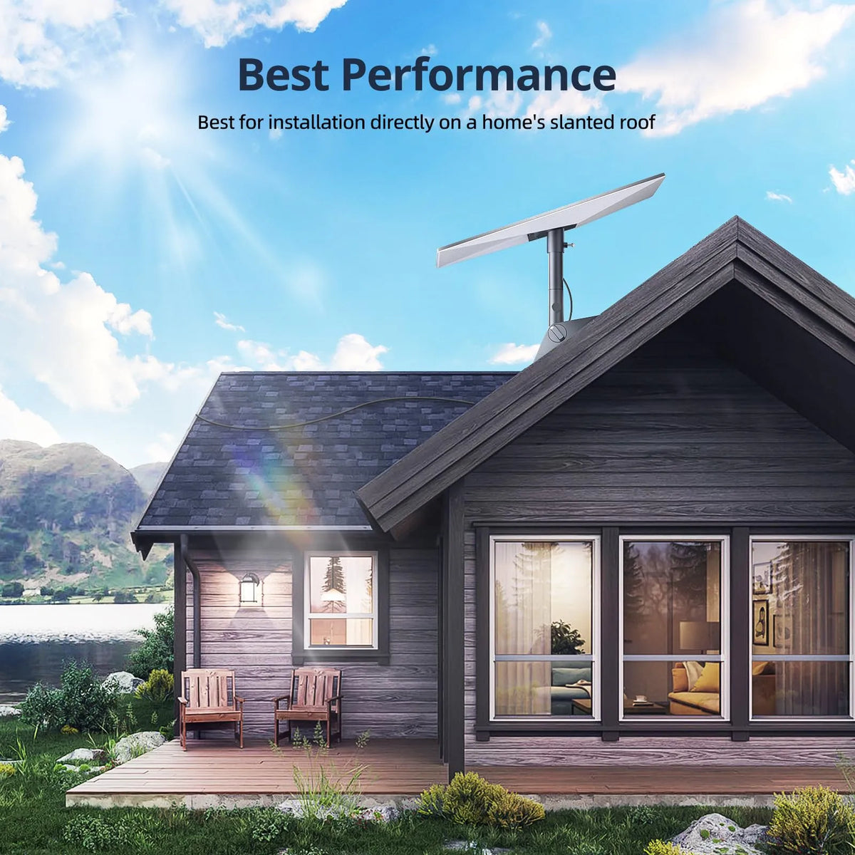 Starlink Gen 3 Pivot Roof Mount for Slanted Roofs