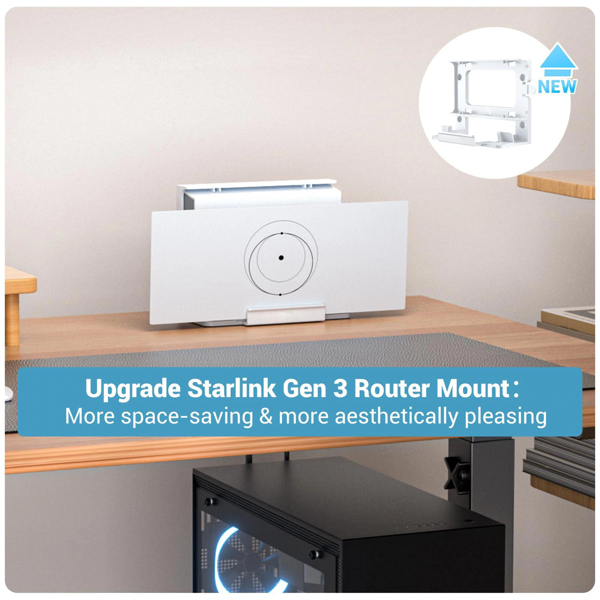 Starlink Gen 3 Router & Power Supply Wall Mount